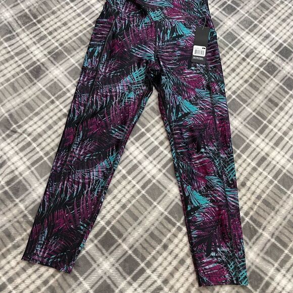 Bally midnight palms mid calf leggings NWT - Picture 3 of 11